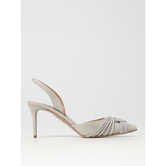 AQUAZZURA Shoes - Aquazzura High Heel Shoes Woman Silver